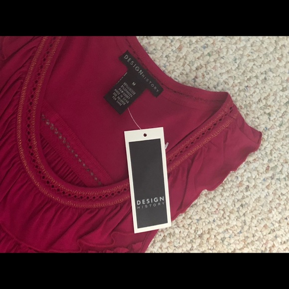 Design History pink ruffle jersey dress - Picture 4 of 4